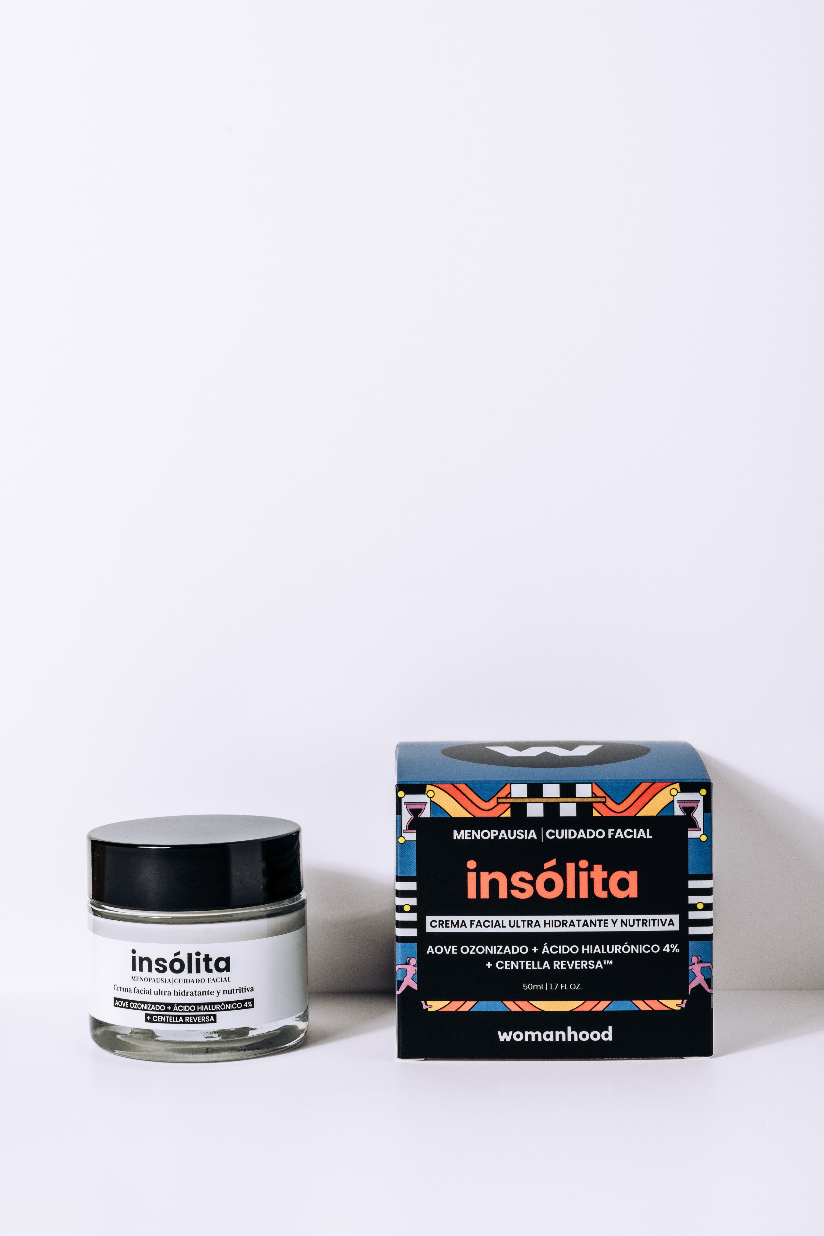 Crema facial ultra hidratante y nutritiva - Insólita