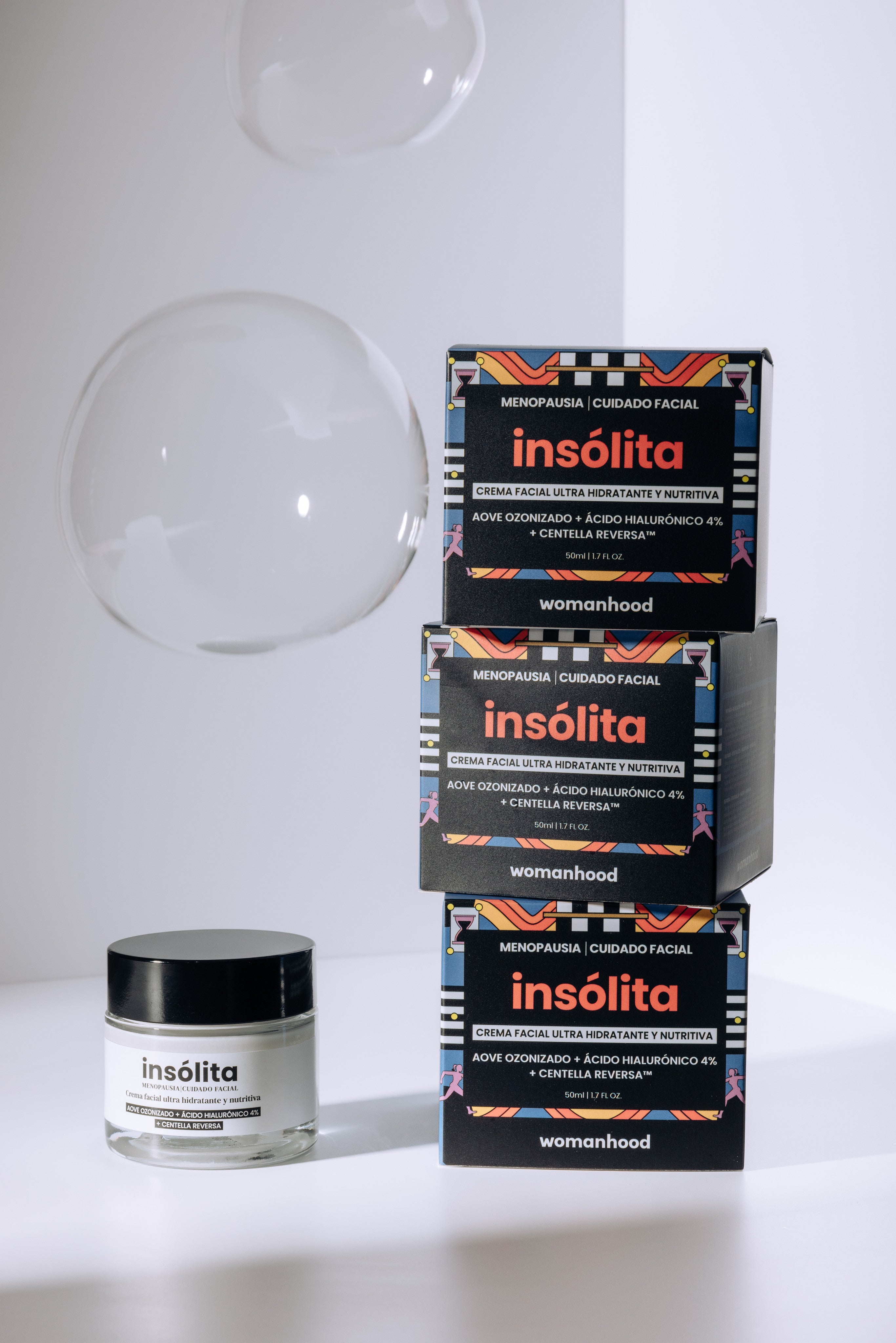 Crema facial ultra hidratante y nutritiva - Insólita