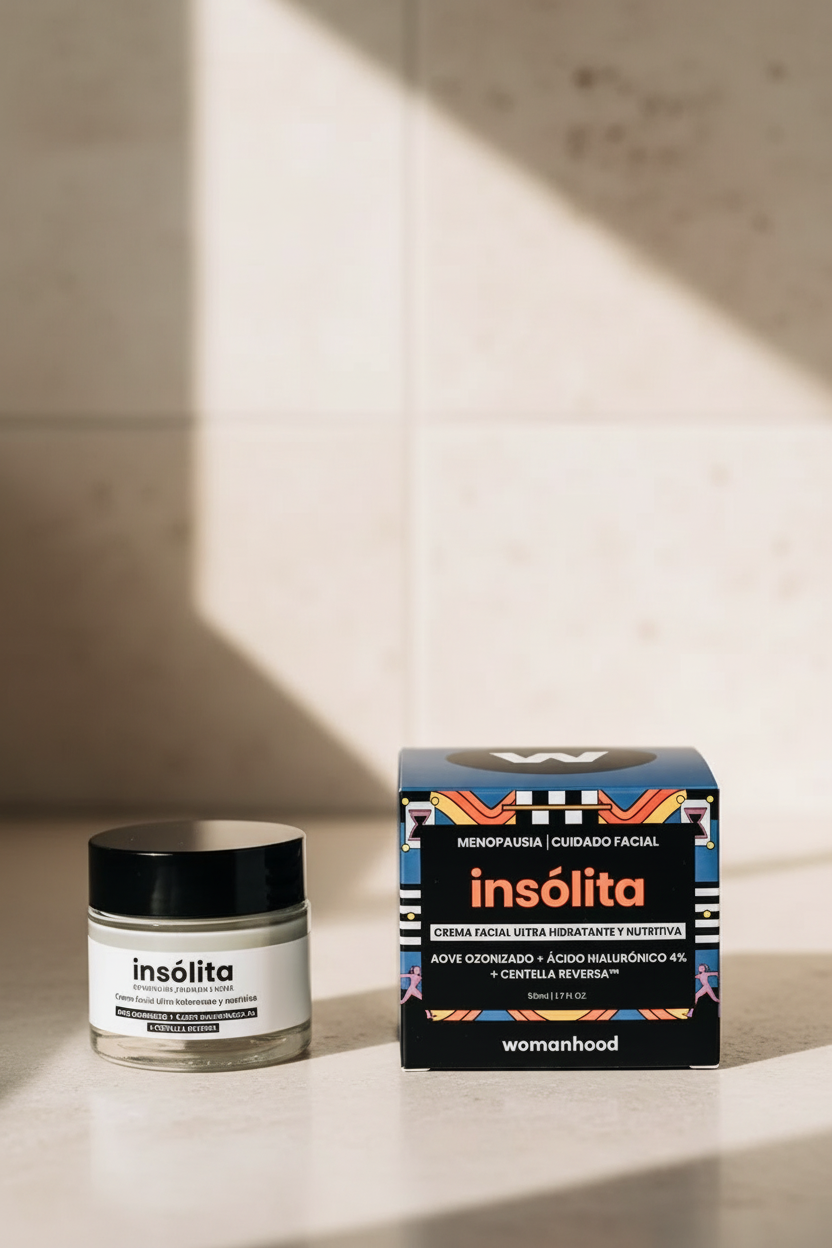 Crema facial ultra hidratante y nutritiva - Insólita